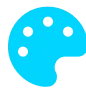 Blue colored Image
